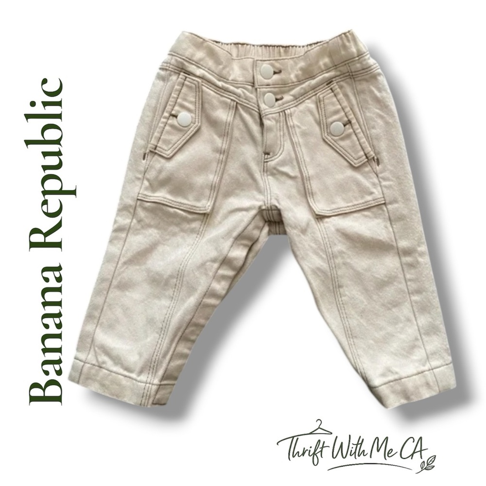 Banana Republic Cream Kids Jeans